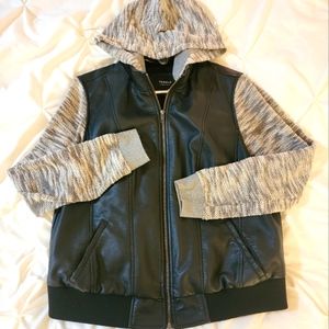 Torrid faux leather jacket women's size L (00)